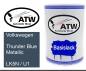 Preview: Volkswagen, Thunder Blue Metallic, LK5N / U1: 500ml Lackdose, von ATW Autoteile West.